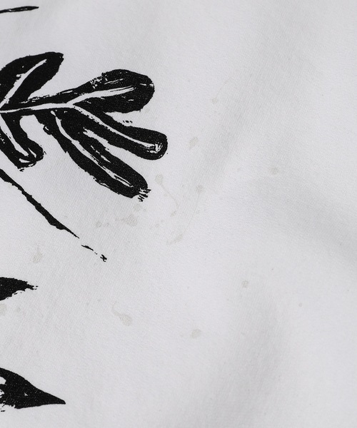 SASQUATCHfabrix.（サスクワァッチファブリックス）の「EGYPT PRINT VINTAGE SWEATSHIRT（スウェット・メンズ・ブラック/ホワイト・L/XL）」の6枚目の写真