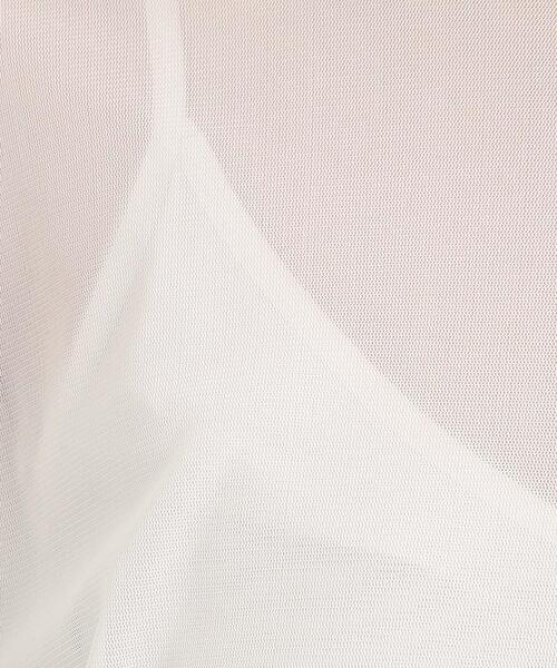 PINK-latte(ピンクラテ)の「◆アソートシアーインナートップス(Tシャツ/カットソー・キッズ・オフホワイト/ブラック系・16/15 )」の10枚目の写真