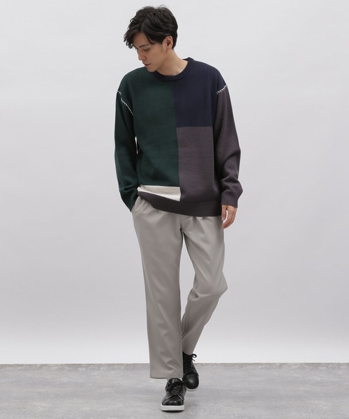 LAKOLE（ラコレ）の「カルゼイージーパンツ[セットアップ対応]  / 179029（その他パンツ・メンズ・チャコール/ライトグレー/ブラック・MEDIUM/LARGE）」の8枚目の写真