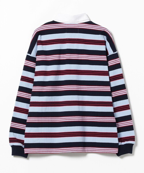 Columbia knit×BEAMS BOYラガーシャツ ストライプ　短丈 楽天市場】COLUMBIA KNITコロンビアニット BEAMS BOY ビームス