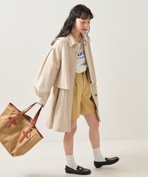FREAK'S STORE | ベスト付き2WAYミニコート(ステンカラーコート)