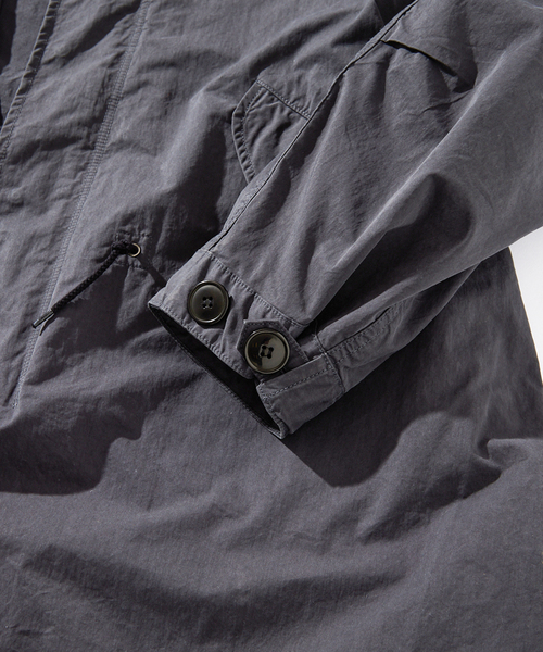 JOURNAL STANDARD（ジャーナルスタンダード）の「65 フィッシュテール ライト モッズコート（モッズコート・メンズ・ブラック系その他/カーキ/チャコールグレー・LARGE/SMALL/MEDIUM）」の10枚目の写真