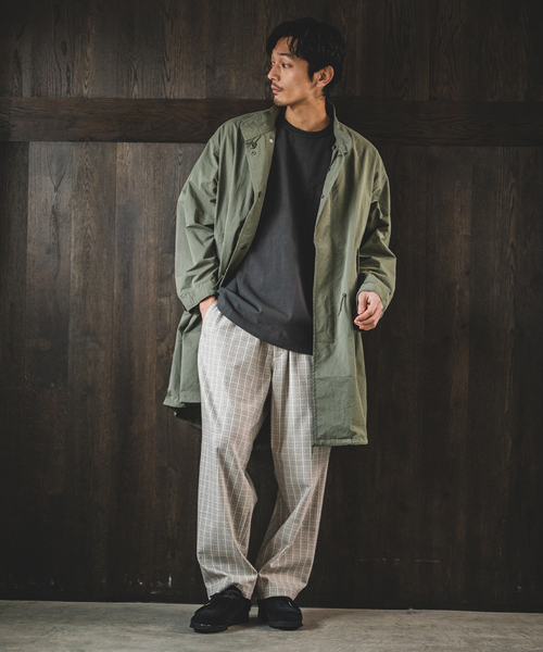 モッズコート　フィッシュテール　ジャーナルスタンダード　オリーブ　S 美品 コート+ライナーの2点セット】65 フィッシュテール モッズコート