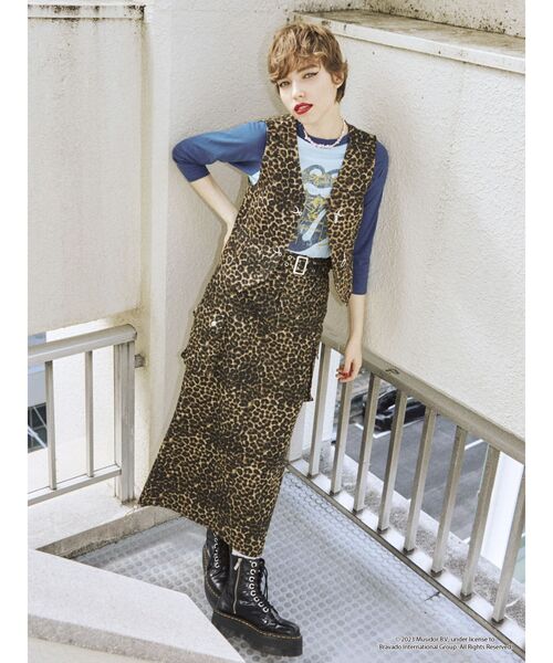 jouetie（ジュエティ）の「The Rolling Stones ラグランカットソー【コラボ】（Tシャツ/カットソー・レディース・ブルー/オフホワイト/グレー・MEDIUM）」の14枚目の写真