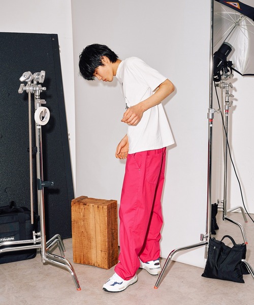 3色 イージーパンツ ユニセックス シンプル ルーズ ストリート 6 3色 イージーパンツ ユニセックス シンプル ルーズ ストリート 6