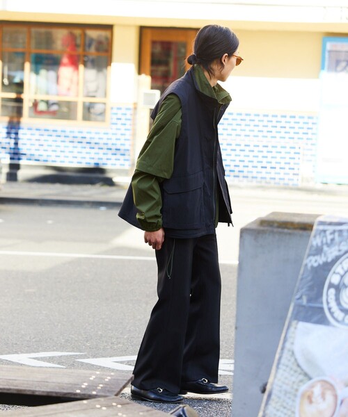 FREAK'S STORE(フリークスストア)の「FREAK'S STORE/フリークスストア CORDURA VEST/コーデュラ ナイロンミル ベスト(ベスト・メンズ・ブラック/オリーブ・MEDIUM/LARGE)」の8枚目の写真
