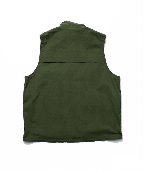 FREAK'S STORE(フリークスストア)の「FREAK'S STORE/フリークスストア CORDURA VEST/コーデュラ ナイロンミル ベスト(ベスト・メンズ・ブラック/オリーブ・MEDIUM/LARGE)」の16枚目の写真