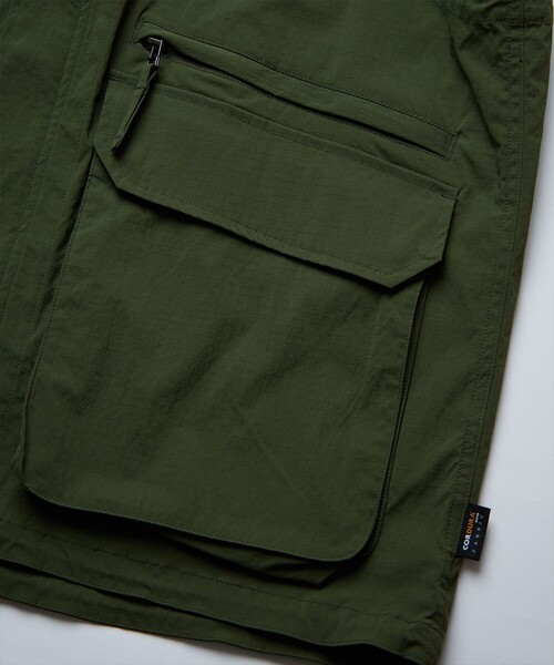 FREAK'S STORE(フリークスストア)の「FREAK'S STORE/フリークスストア CORDURA VEST/コーデュラ ナイロンミル ベスト(ベスト・メンズ・ブラック/オリーブ・MEDIUM/LARGE)」の7枚目の写真