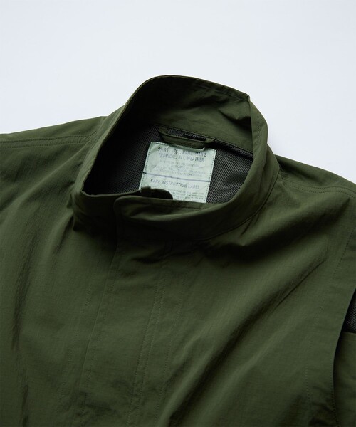 FREAK'S STORE(フリークスストア)の「FREAK'S STORE/フリークスストア CORDURA VEST/コーデュラ ナイロンミル ベスト(ベスト・メンズ・ブラック/オリーブ・MEDIUM/LARGE)」の11枚目の写真