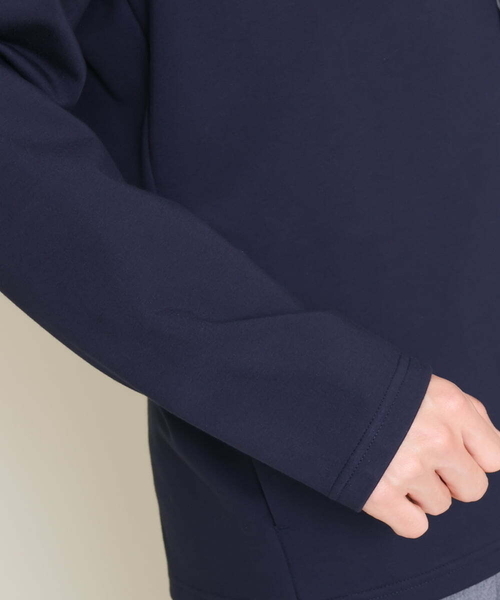 a.v.v（アーヴェヴェ）の「【洗濯機で洗える】リラックスノーカラージャケット（ノーカラージャケット・メンズ・ブラック/ネイビー・48/46/50/44）」の21枚目の写真