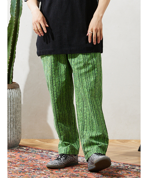 JOURNAL STANDARD relume（ジャーナルスタンダード　レリューム）の「《 》【CALIFORNIA CASUALAIRE /カリフォルニア カジュアレア】別注 ビーチパンツ（その他パンツ・メンズ・グリーン/ブラック/パープル・LARGE/MEDIUM）」の3枚目の写真