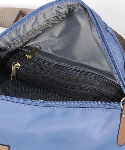 Legato Largo(レガートラルゴ)の「Legato Largo/ レガートラルゴ / ブラッシュアップナイロン クロスボディ / LT-D1231(ボディバッグ/ウエストポーチ・レディース・ブルー/オリーブ/ブラック/ベージュ系その他・ONESIZE)」の9枚目の写真