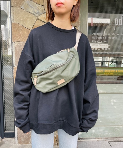 Legato Largo(レガートラルゴ)の「Legato Largo/ レガートラルゴ / ブラッシュアップナイロン クロスボディ / LT-D1231(ボディバッグ/ウエストポーチ・レディース・ブルー/オリーブ/ブラック/ベージュ系その他・ONESIZE)」の18枚目の写真