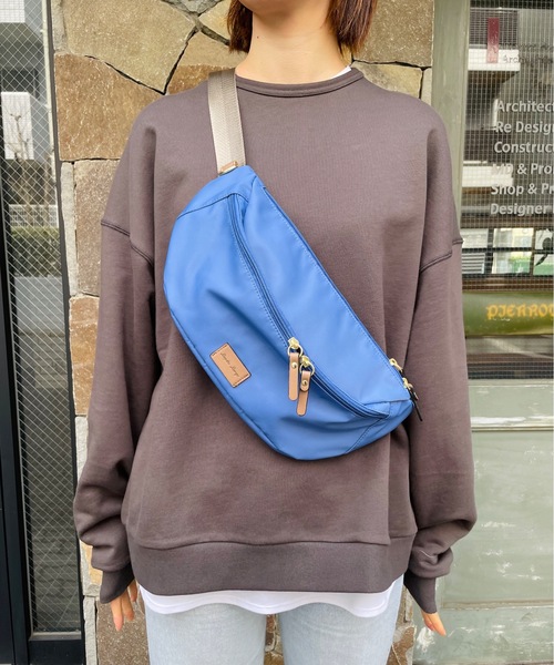 Legato Largo(レガートラルゴ)の「Legato Largo/ レガートラルゴ / ブラッシュアップナイロン クロスボディ / LT-D1231(ボディバッグ/ウエストポーチ・レディース・ブルー/オリーブ/ブラック/ベージュ系その他・ONESIZE)」の17枚目の写真