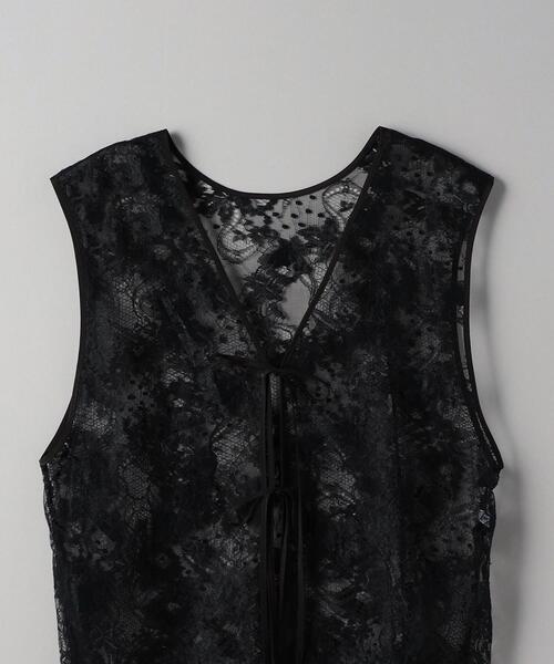 BEAUTY&YOUTH UNITED ARROWS（ビューティーアンドユースユナイテッドアローズ）の「レースベスト -2WAY-（ベスト・レディース・ブラック・FREE）」の13枚目の写真