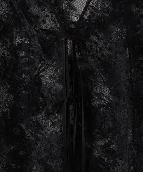 BEAUTY&YOUTH UNITED ARROWS（ビューティーアンドユースユナイテッドアローズ）の「レースベスト -2WAY-（ベスト・レディース・ブラック・FREE）」の10枚目の写真