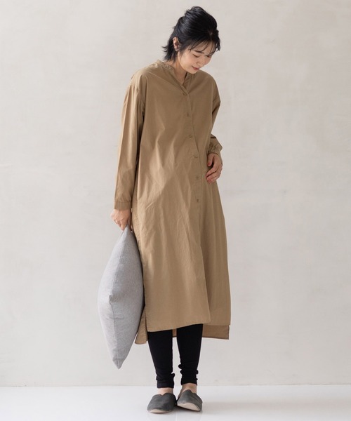 フェリシモMama(フェリシモママ)の「Moredde マタニティから産後も使える しめつけないのが心地いいウエストクロス仕様のリブレギンス(マタニティウェア/グッズ・レディース・グレー/ブラック/ダークグレー・MEDIUM/LARGE/X-LARGE/XX-LARGE)」の5枚目の写真