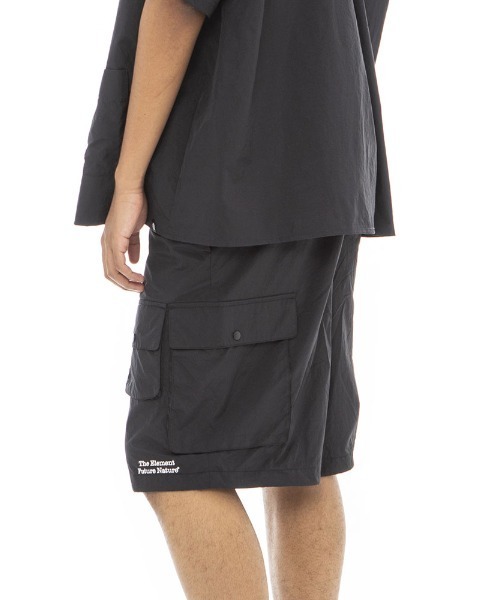 elementナイロン 黒 ショートパンツ ウエストゴム OUTLET FAMILY SALEELEMENT メンズ SHOD SHORTS CA05 WR ショートパンツ 2025年春夏モデル