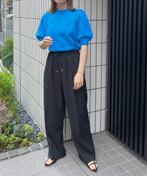 feepur（フェピュール）の「タックイージースラックス（スラックス・レディース・ブルー/グレー/ブラック/アイボリー・SMALL/MEDIUM）」の17枚目の写真