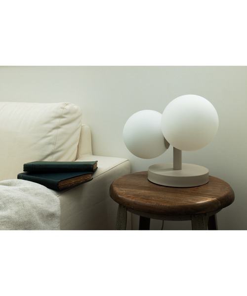 BRID（ブリッド）の「ブリッド タイニー ガラス テーブルライト 照明 /  BRID TINY GLASS TABLE LIGHT（照明・レディース・ホワイト/ブラック/グレイッシュベージュ・ONE SIZE）」の12枚目の写真