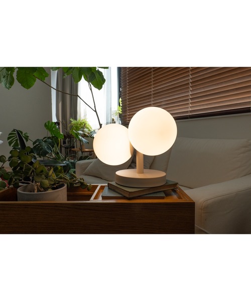 BRID（ブリッド）の「ブリッド タイニー ガラス テーブルライト 照明 /  BRID TINY GLASS TABLE LIGHT（照明・レディース・ホワイト/ブラック/グレイッシュベージュ・ONE SIZE）」の11枚目の写真