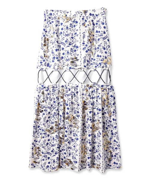 mintdesigns（ミントデザインズ）の「POTTERY SKIRT / ポッタリースカート（スカート・レディース・ブラック/ブルー・2）」の14枚目の写真