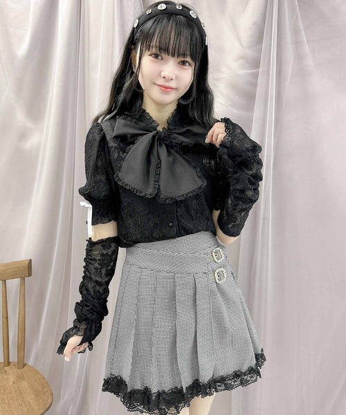 ROJITA（ロジータ）の「アームウォーマー付レーストップス（T