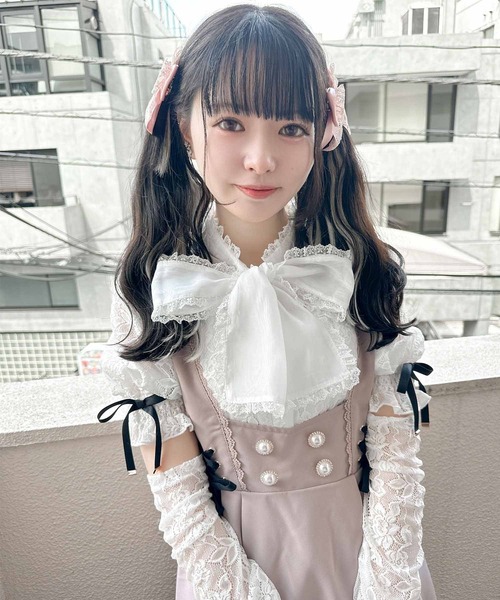 ROJITA アームウォーマー付 レーストップス ジャンパースカート2