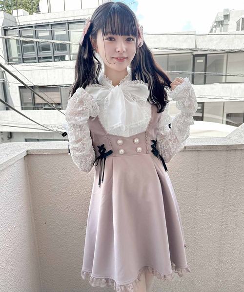 ROJITA（ロジータ）の「アームウォーマー付レーストップス（T