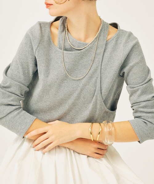 SHENERY（シーナリー）の「(Harpo/アルポ) ナバホパールネックレス（ネックレス・レディース・シルバー・25inch）」の4枚目の写真