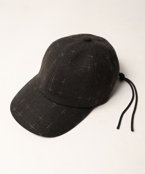 Dulcamara（ドゥルカマラ）の「ファジーチェックコードCAP（キャップ・メンズ・カーキ/チャコールグレー/ベージュ・FREE）」の16枚目の写真