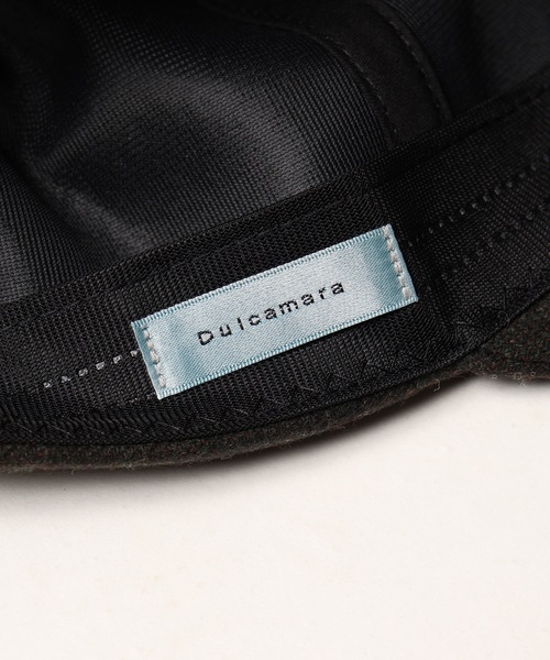 Dulcamara（ドゥルカマラ）の「ファジーチェックコードCAP（キャップ・メンズ・カーキ/チャコールグレー/ベージュ・FREE）」の11枚目の写真