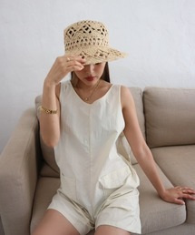 TRUNC | Waterlike Simple Rompers(ラッシュガード)