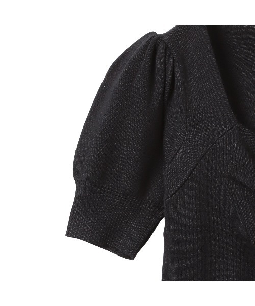 Ada.(エイダ)の「今なら490円!フロントギャザーパフスリニット(ニット/セーター・レディース・オフホワイト/ライトベージュ/ブラック・FREE)」の21枚目の写真