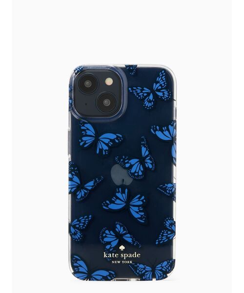 kate spade new york（ケイトスペード ニューヨーク）の「バタフライ スカイ プリント アイフォン 14 pro max