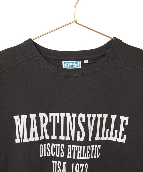 ROPE' PICNIC（ロペピクニック）の「【DISCUS ATHLETIC/ディスカス アスレチック】BIG Tシャツ（Tシャツ/カットソー・レディース・グレー/ブラック・38）」の4枚目の写真