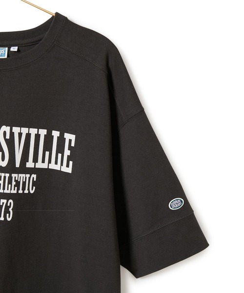 ROPE' PICNIC（ロペピクニック）の「【DISCUS ATHLETIC/ディスカス アスレチック】BIG Tシャツ（Tシャツ/カットソー・レディース・グレー/ブラック・38）」の15枚目の写真