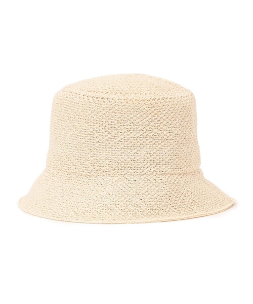 SHIPS（シップス）の「Rmeriaミックス バケット ハット（ハット・レディース・ブラック/ナチュラル・ONE SIZE）」の3枚目の写真
