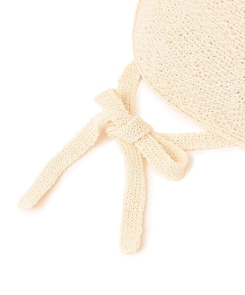 SHIPS（シップス）の「Rmeriaミックス バケット ハット（ハット・レディース・ブラック/ナチュラル・ONE SIZE）」の6枚目の写真