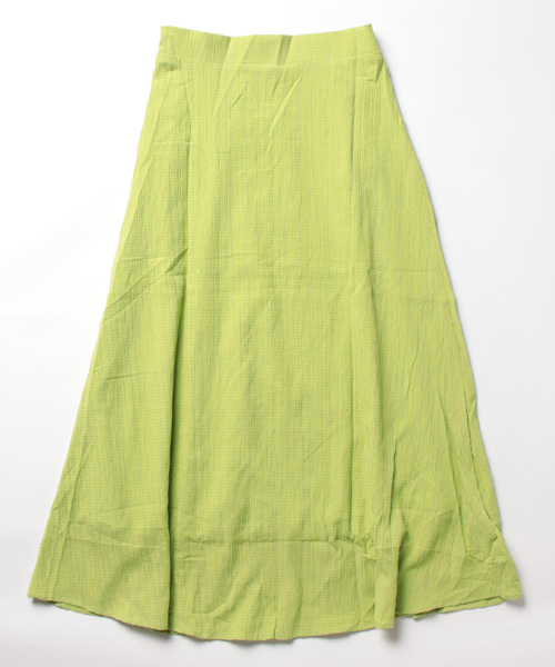 aimoha（アイモハ）の「楊柳ストライプ タイトスカート (SS)（スカート・レディース・グリーン・SMALL/MEDIUM/LARGE/X-LARGE）」の3枚目の写真