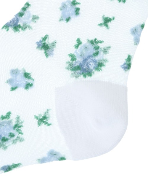 Candy Stripper（キャンディストリッパー）の「FLORAL SHEER ソックス（ソックス/靴下・レディース・ブラック/クリア・FREE）」の3枚目の写真