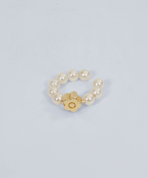 MARY QUANT（マリークワント）の「メタルポイントパール イヤカフ（イヤーカフ・レディース・ゴールド・FREE）」の6枚目の写真