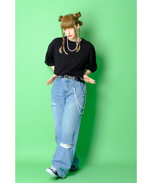 an meets zakka（アンミツザッカ）の「an meets zakka バリエーションパール2連フリーサイズリング（リング・メンズ・ブラック/ホワイト/ホワイト×ブラック・ONE SIZE）」の5枚目の写真