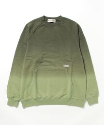 WILDERNESS EXPERIENCE | 【WILDERNESS EXPERIENCE】Gradation dyed sweat/クルーネックスウェット/メンズ(スウェット)