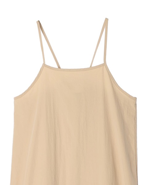 earth music&ecology(アースミュージックアンドエコロジー)の「ティアードキャミワンピース(ワンピース・レディース・ベージュ/ブラック・FREE)」の21枚目の写真