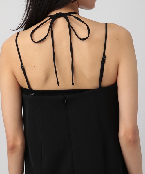 A part by（アパートバイ）の「デザインネックキャミワンピース（ワンピース・レディース・ブラック/ライトブルー・SMALL/MEDIUM）」の12枚目の写真