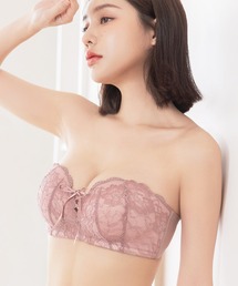 tu-hacci（ツーハッチ）の「1.5倍盛りストラップレス/ノンワイヤーブラ（肩紐付2way）【ブラ単品】（ブラジャー）」