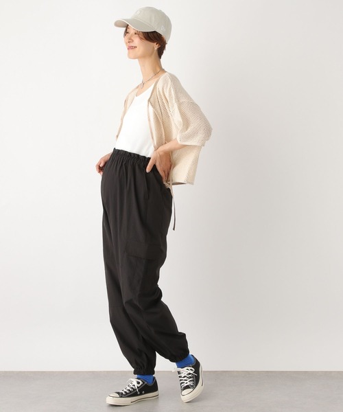 LEPSIM（レプシィム）の「【産前・産後対応】マタニティ／ミリタリーカーゴパンツ　963178（マタニティウェア/グッズ・レディース・ブラック/カーキ・FREE）」の21枚目の写真