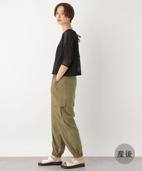 LEPSIM（レプシィム）の「【産前・産後対応】マタニティ／ミリタリーカーゴパンツ　963178（マタニティウェア/グッズ・レディース・ブラック/カーキ・FREE）」の18枚目の写真