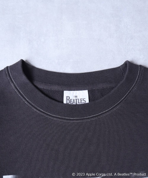 The Beatles(ザビートルズ)の「【THE BEATLES / ザ ビートルズ】フォトプリントスウェットプルオーバー(スウェット・レディース・チャコールグレー/オフホワイト・X-LARGE/LARGE/MEDIUM)」の13枚目の写真